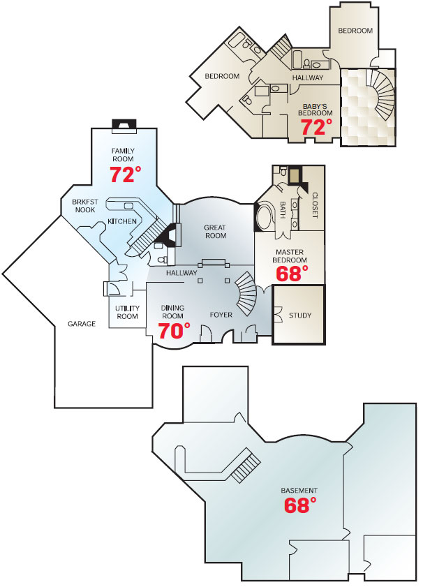 Zone map